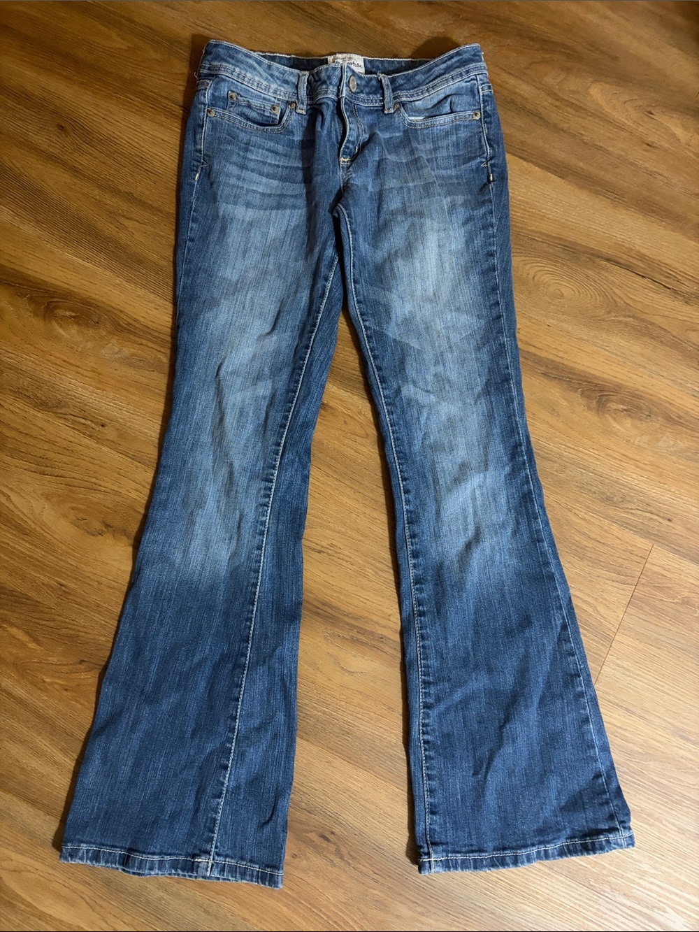 Aeropostale Women's Blue Flare Jeans